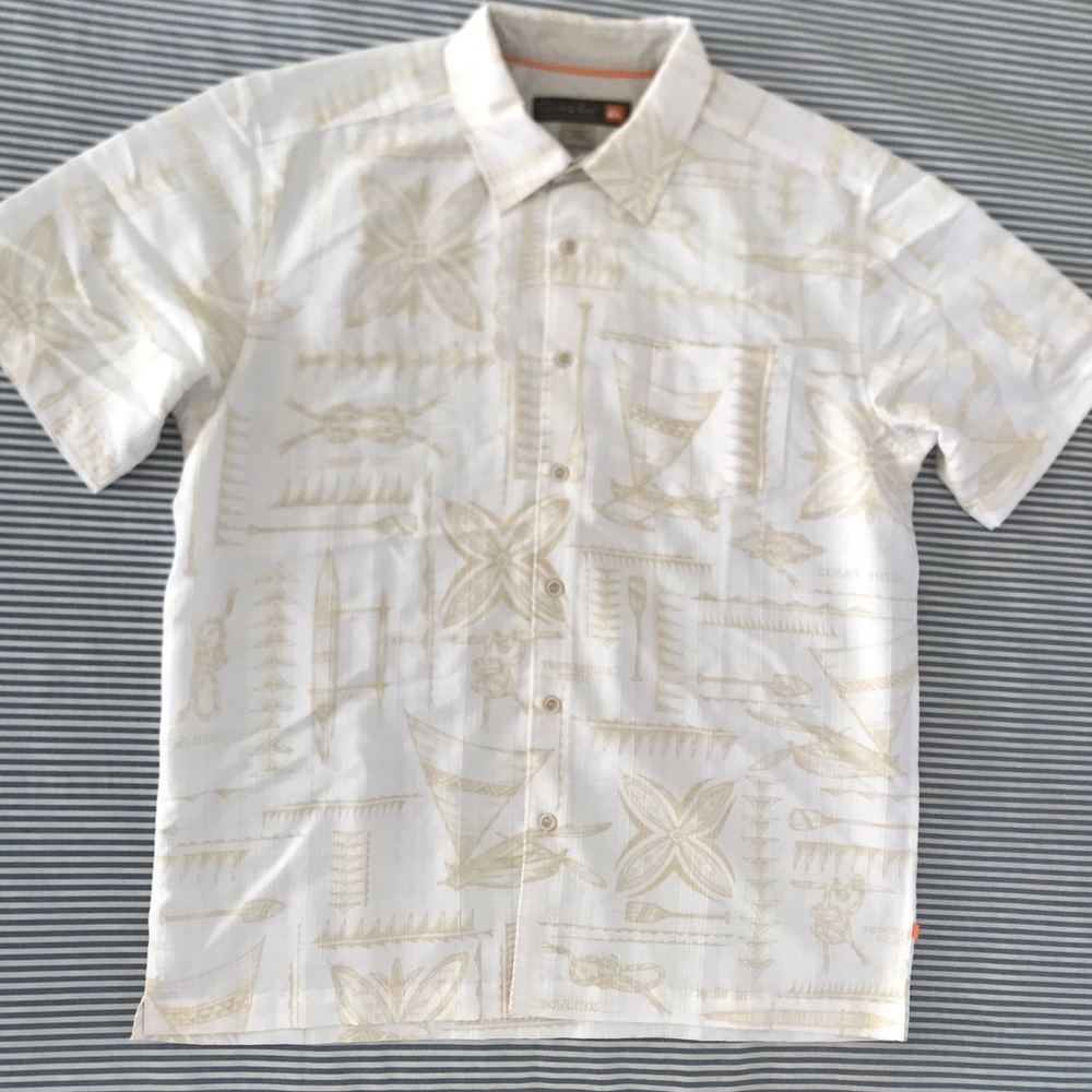 Men’s quicksilver waterman’s collection shirt